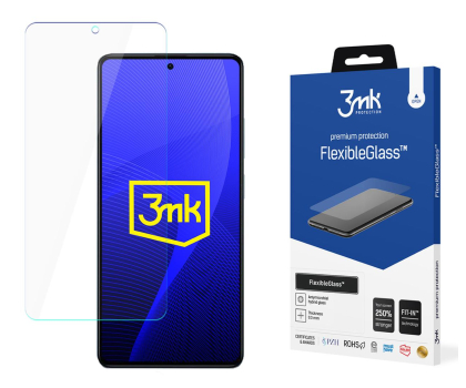Szkło i folia ochronna 3mk Flexible Glass do Xiaomi Redmi Note 12 Pro 5G